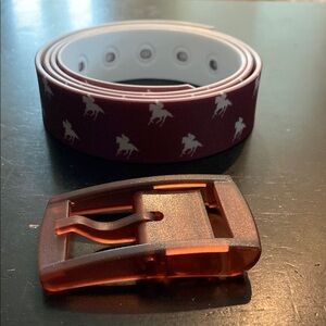 C4 Galloping Horses Belt